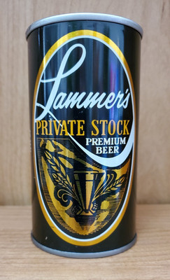 Lammers Private Stock Premium Beer Can-Walters Brewing Co, Eau Claire, Wis