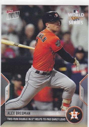 2022 Topps Now 1147 Alex Bregman