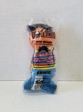 1999 Kellogg's Sesame Street Mini Beans Plush 5  Ernie Mint Sealed Package.
