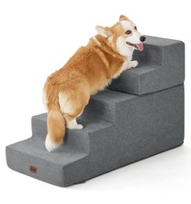 Made4Pets Dog Stairs for High Bed, Extra Wide Pet Stairs for Bed Couch Sofa, ...