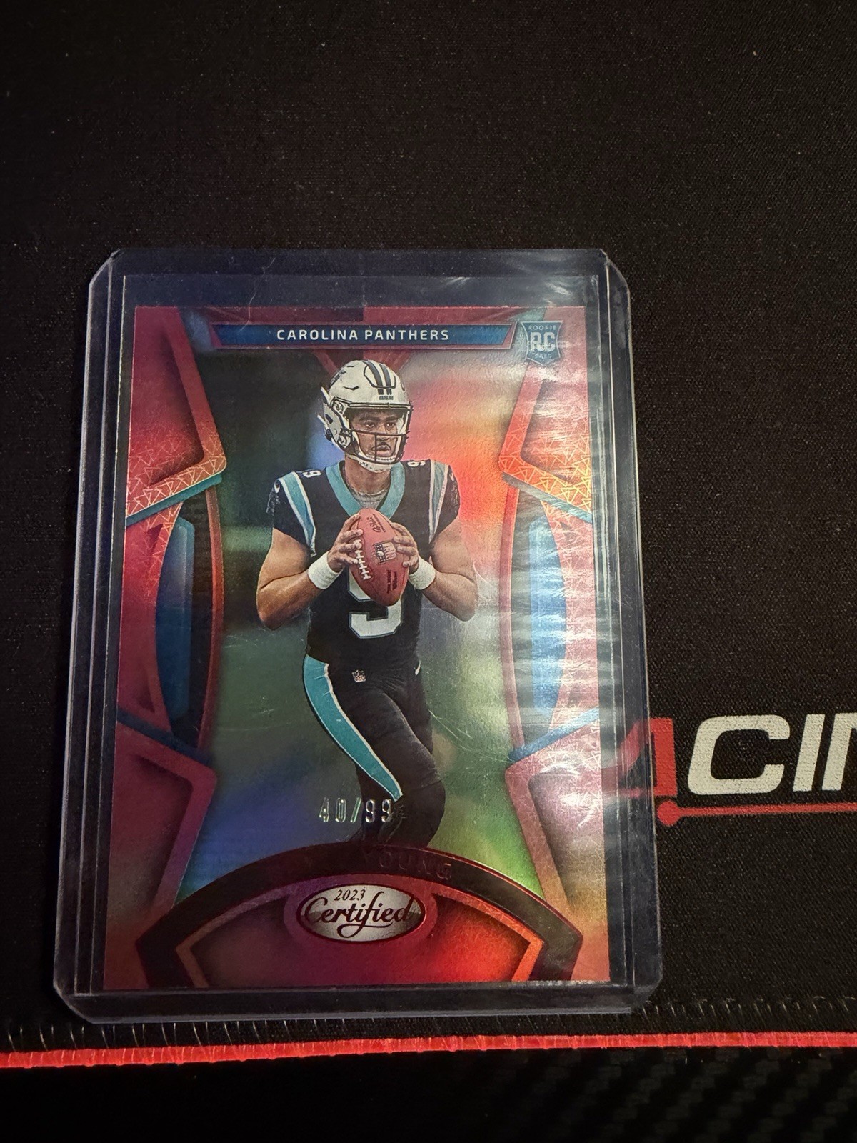 2023 Panini Certified - Rookies Bryce Young #178 Mirror Red /99 (RC)