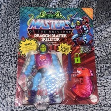 Masters of the Universe Origins Deluxe Dragon Blaster Skeletor 2022 Unpunched