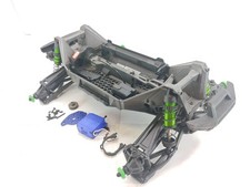 TRAXXAS MAXX V2 WIDEMAXX 1/10 4X4 MONSTER TRUCK ROLLER SLIDER w/ SERVO GREEN NIC