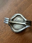 Native American Vintage Turquoise Cluster Cuff Sterling Silver Bracelet  aLi — photo 4