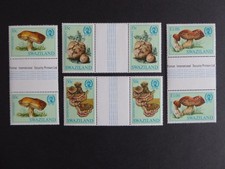 Briefmarken Pilzmotive, Swaziland, Nr.462-465 als GP postfr.