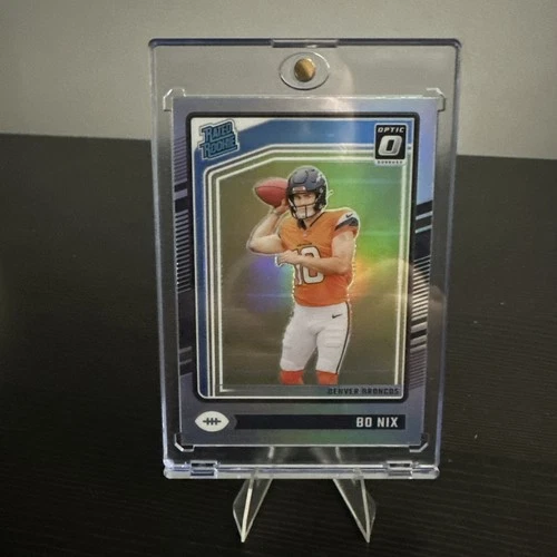 2024 Panini Donruss Optic - Rated Rookie Bo Nix #209 Holo Prizm (RC)