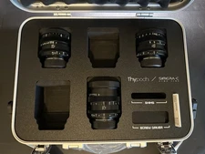 Thypoch Simera-C 28mm, 50mm, 75mm Lens Set (M-Mount)