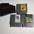 LOT OF 3 Nintendo Nes Games Super Mario Bros 3 Ninja Turtles Peter Pan +Sleeves
