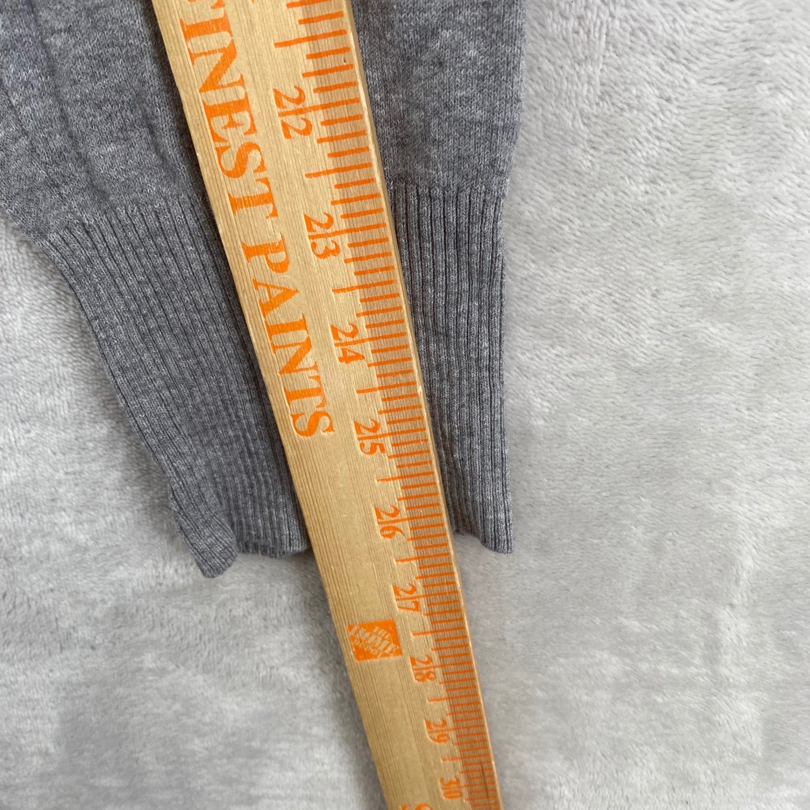 DIESEL TRICOT & CO Cardigan Sweater Grey V-Neck Knit Mens XL thumbnail 6