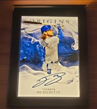  Bo Bichette Auto Origins 2020 Panini Chronicles Signatures Blue Jays #32