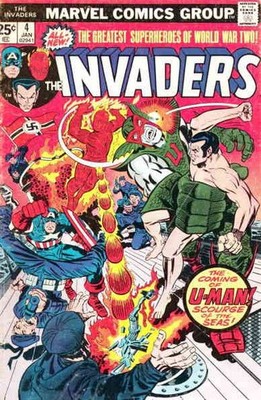 Invaders #4 VG; Marvel | low grade - Jack Kirby - w/Bag+Board