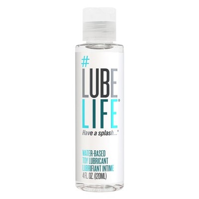 LubeLife Water Based Lube   Toy-Safe Personal Lubricant 4 Fl Oz (Pack of 1) 