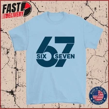 67 Meme Shirt, Funny Six Seven Internet Slang Unisex Graphic Tee