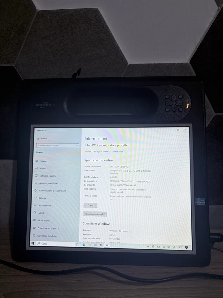 Motion Tablet PC Windows 10 - Immagine 3 di 3