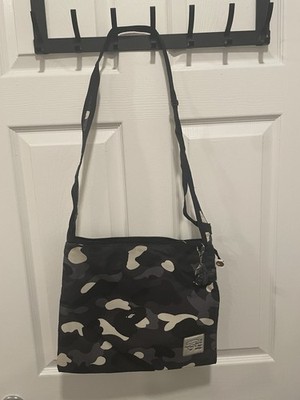 BAPE (A Bathing Ape) Black Camo Sacoche/Shoulder Bag