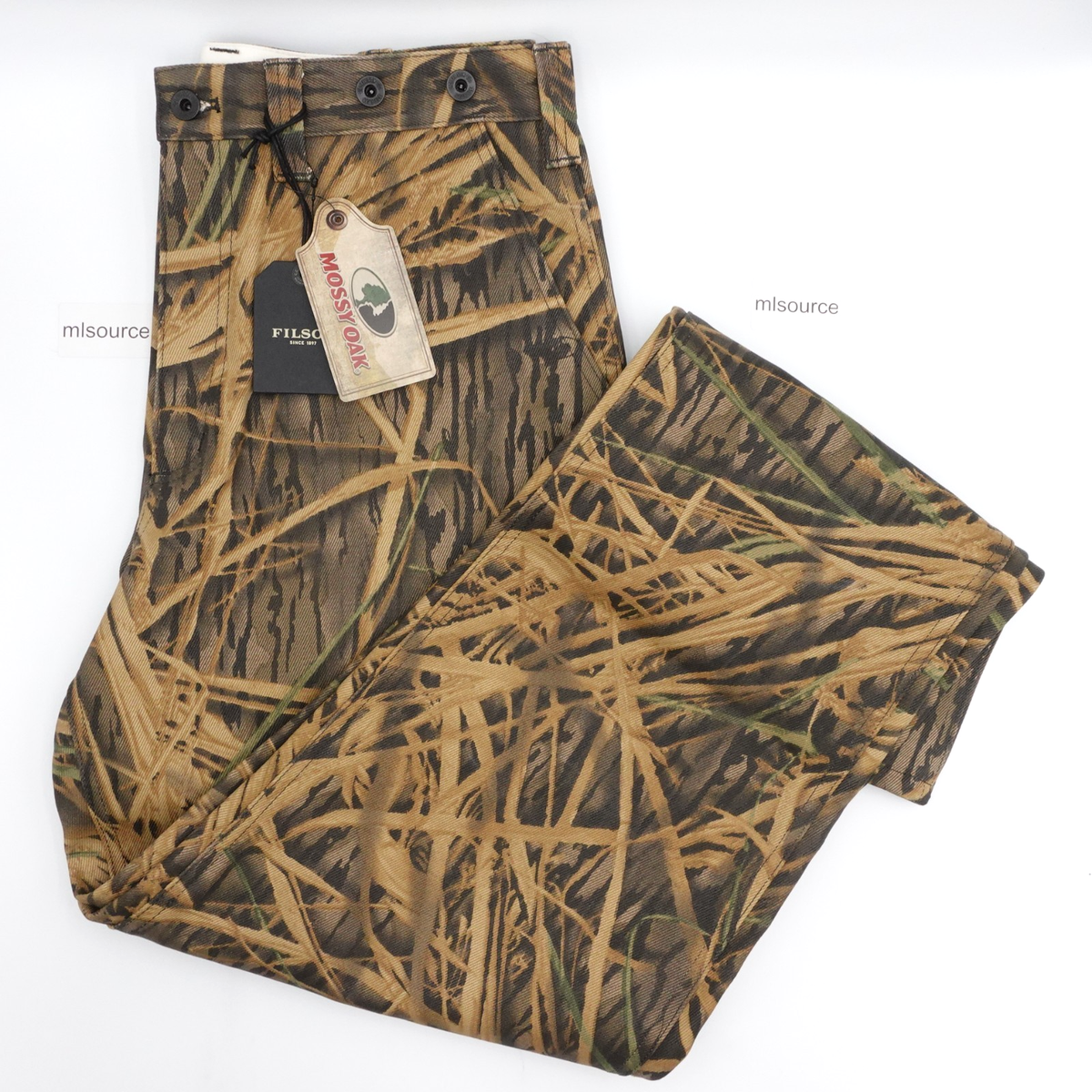 Filson Rugged Twill Utility Pants Men's Camo Water Resistant Waxed
