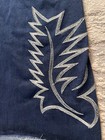 Lucky & Blessed Cropped Wide Flare Fit Denim Jeans W/ Embroidered Details 30x26 — photo 6