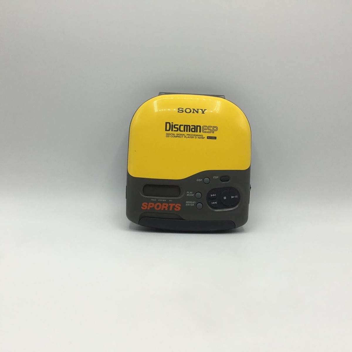 ソニーポータブルCDプレーヤーDiscman ESP SPORTS D-425P ソニーポータブルCDプレーヤーDiscman ESP SPORTS D-425P Vintage 1996