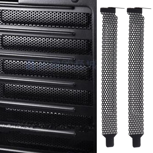 20 PCS Heat Dissipation Dustproof Cover Pci Slot Computer Cases Bracket Parts - Bild 2 von 12