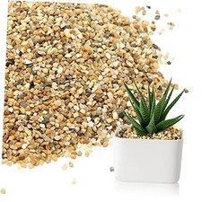 Coarse Sand Stone - Silica Sand for Plants,Mix Course Sand Soil Cover 9.7LB