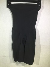 Spanx Womens Tummy Control High Waisted Power Shorts Very Black Size SM ZP-8219