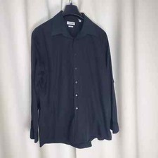 Calvin Klein Black Shirt Size 17 1/2 34/35