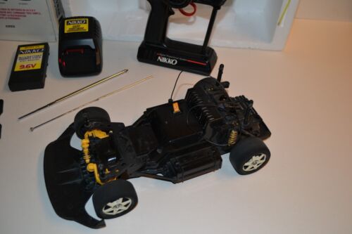 RARE NIKKO R/C SERIE EVOLUTION 1:14 RENAULT MAXI MEGANE DANS L'ETAT . - Photo 2/24