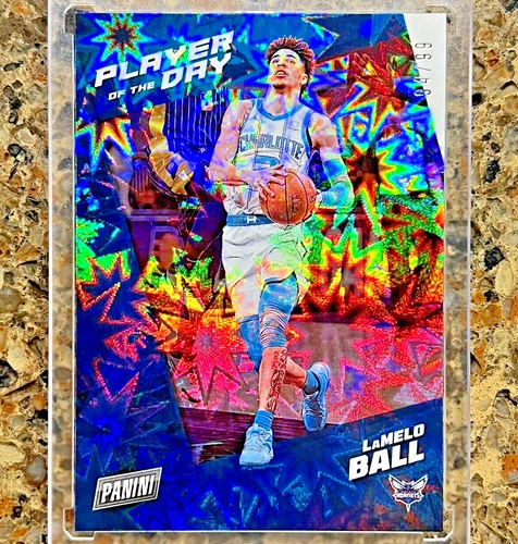 LaMelo Ball 2021 Panini Player of the Day KABOOM #d 94/99 SSP SUPER RARE Hornets