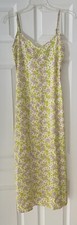 ZARA NEW WOMENS MIDI STRAPPY DRESS WITH CUT-OUT FLORAL Sz S, 0219/802/330