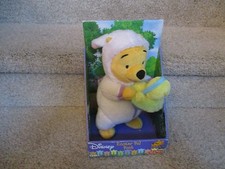 Fisher Price Disney Plush EASTER PAL POOH with Basket with yellow chick In Box