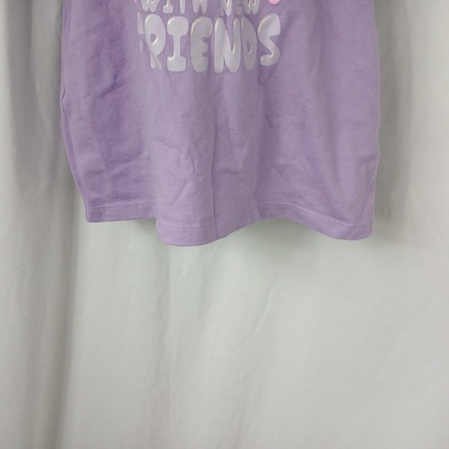 T-shirt grafica manica corta 365Kids from Garanimals lavanda bambina taglia 8 - Foto 4 di 10