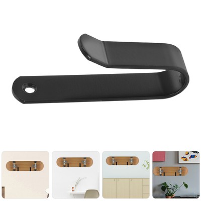  4 Sets Skateboard Snowboard Stand J Bracket Heavy Duty Garage Hooks