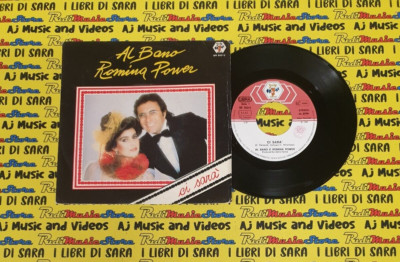 LP*45 7''AL BANO CARRISI ROMINA POWER Ci sara' Quando l'amore se ne va 1984 italy