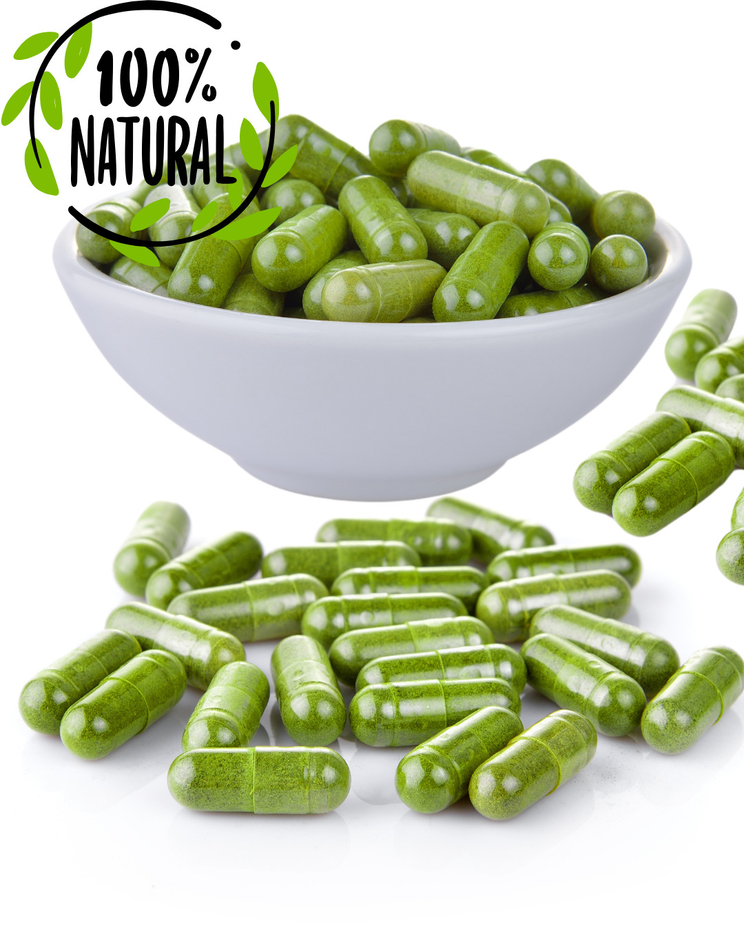 Parsley Leaf Capsules 500mg | 60 CT Vegan | Natural Kidney Cleanse & Detox