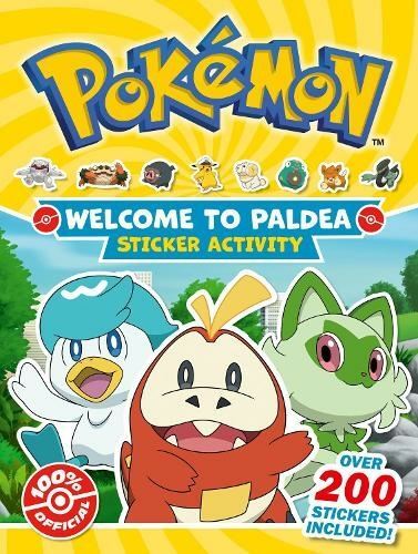 Pokemon Welcome to Paldea Epic Sticker by Pokemon Paperback