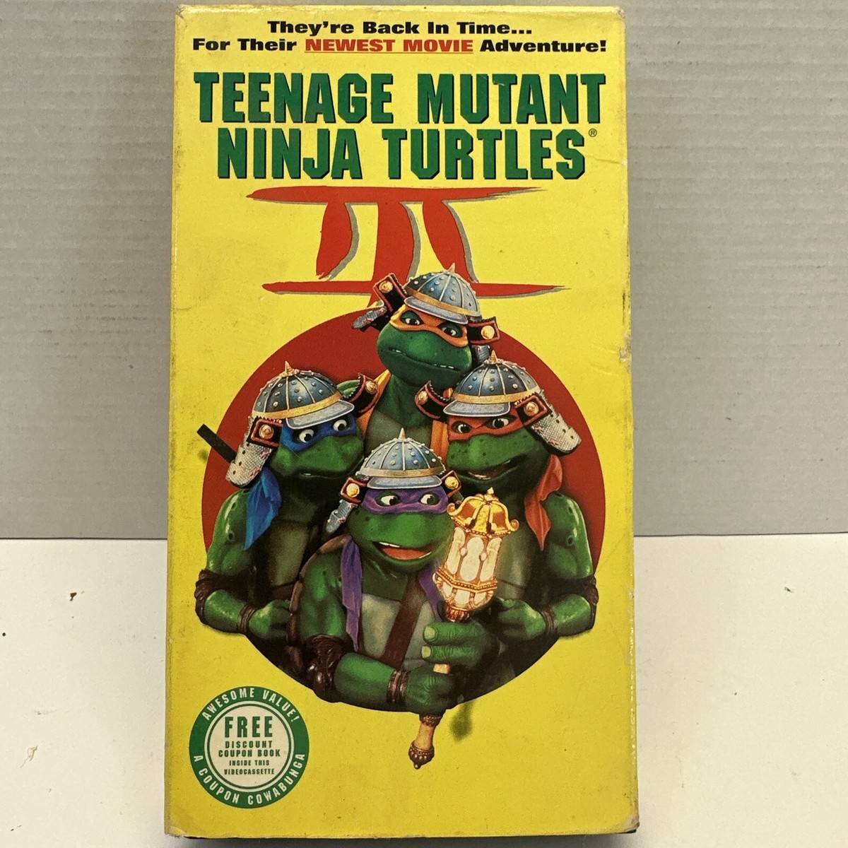 Teenage Mutant Ninja Turtles 3 VHS (SY3)-12 | eBay