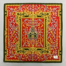 Vintage Roberta di Camerino Bandana Men Handkerchief Square Wrap Neckerchief