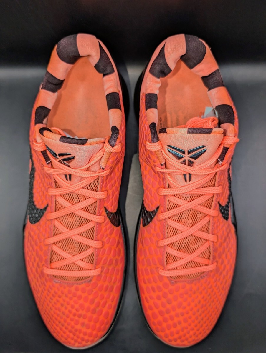 Nike Zoom Kobe 6 FC Barcelona Away Mango PROMO Rare Pair | eBay