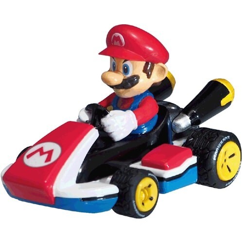 Set of 5 Nintendo Super Mario Bros. Mariokart 8 Pull Back Car