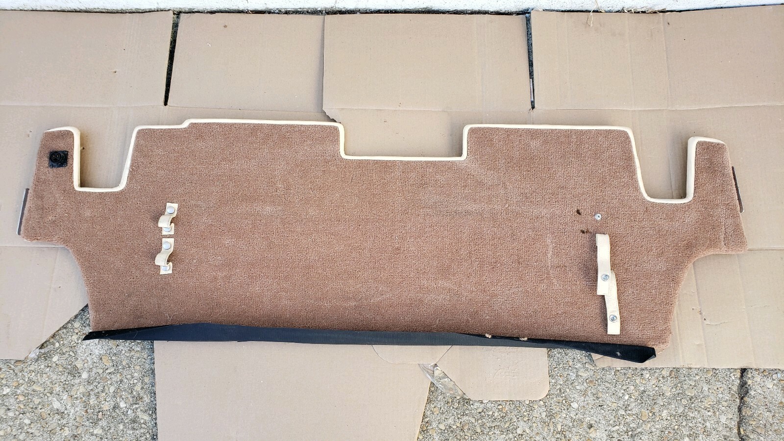 1999-2004 BENTLEY ARNAGE SEDAN INTERIOR TRUNK TRIM PANEL MAT COVER BACK REAR
