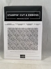 MACRAME 3D Embossing Folder Stampin Up Plant Holder A22