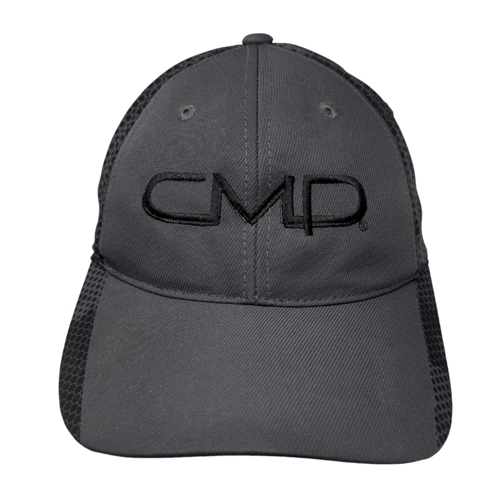 CMD Strapback Hat Gray One Size Adjustable Embroi… - image 1