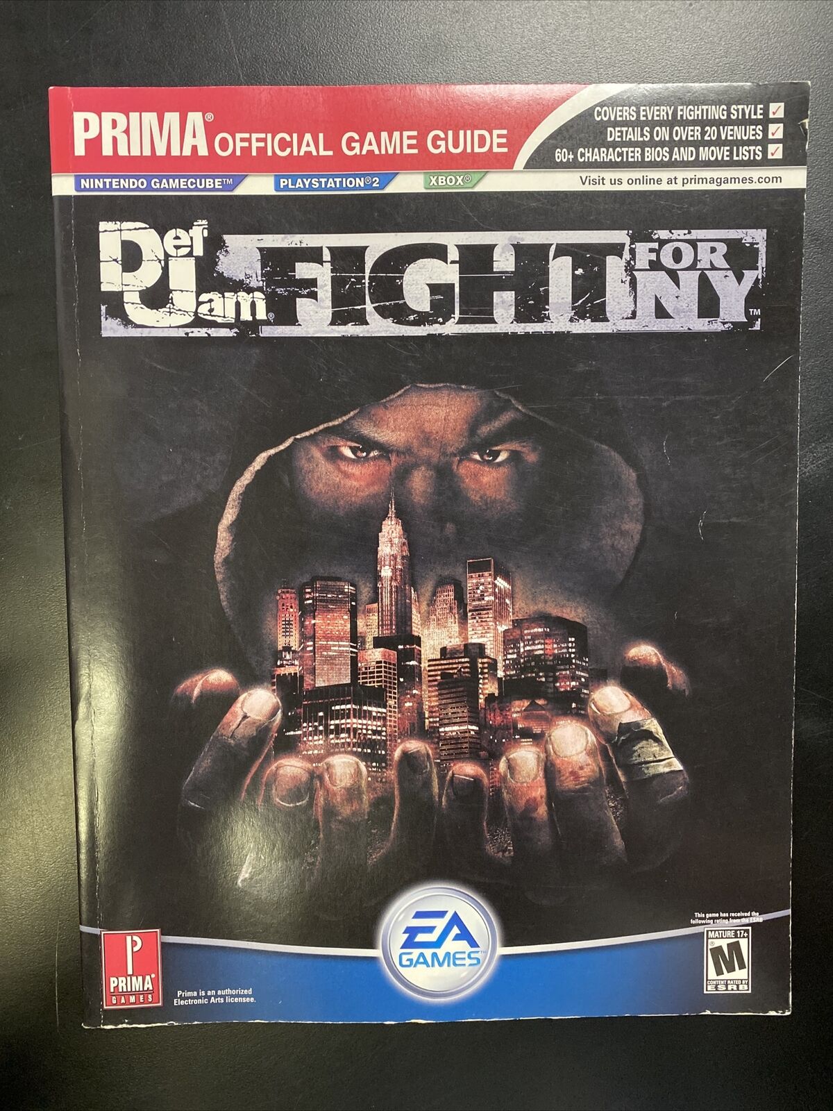 DEF JAM FIGHT FOR NY OFFICIAL STRATEGY GUIDE FOR CUBE PS2 XBOX PRIMA GAMES