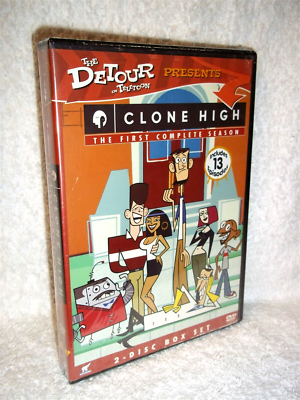 Clone High The First Complete Season (DVD, 2005, 2-Disc) NEW Will