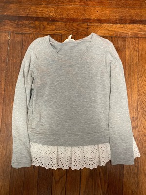 Rebecca Taylor size small gray knit 