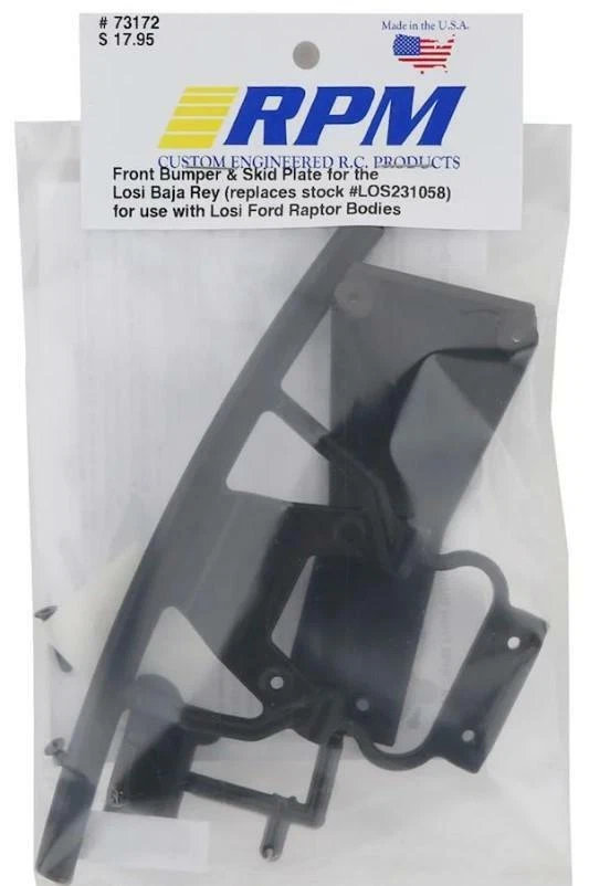 RPM Losi Baja Rey Front Bumper & Skid Plate For Ford Raptor Bodies - Image 3 of 3