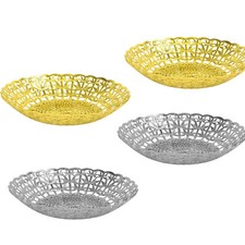 Bread Basket 28cm Round Serving Basket Tray Bread Roll Naan Roti Snack