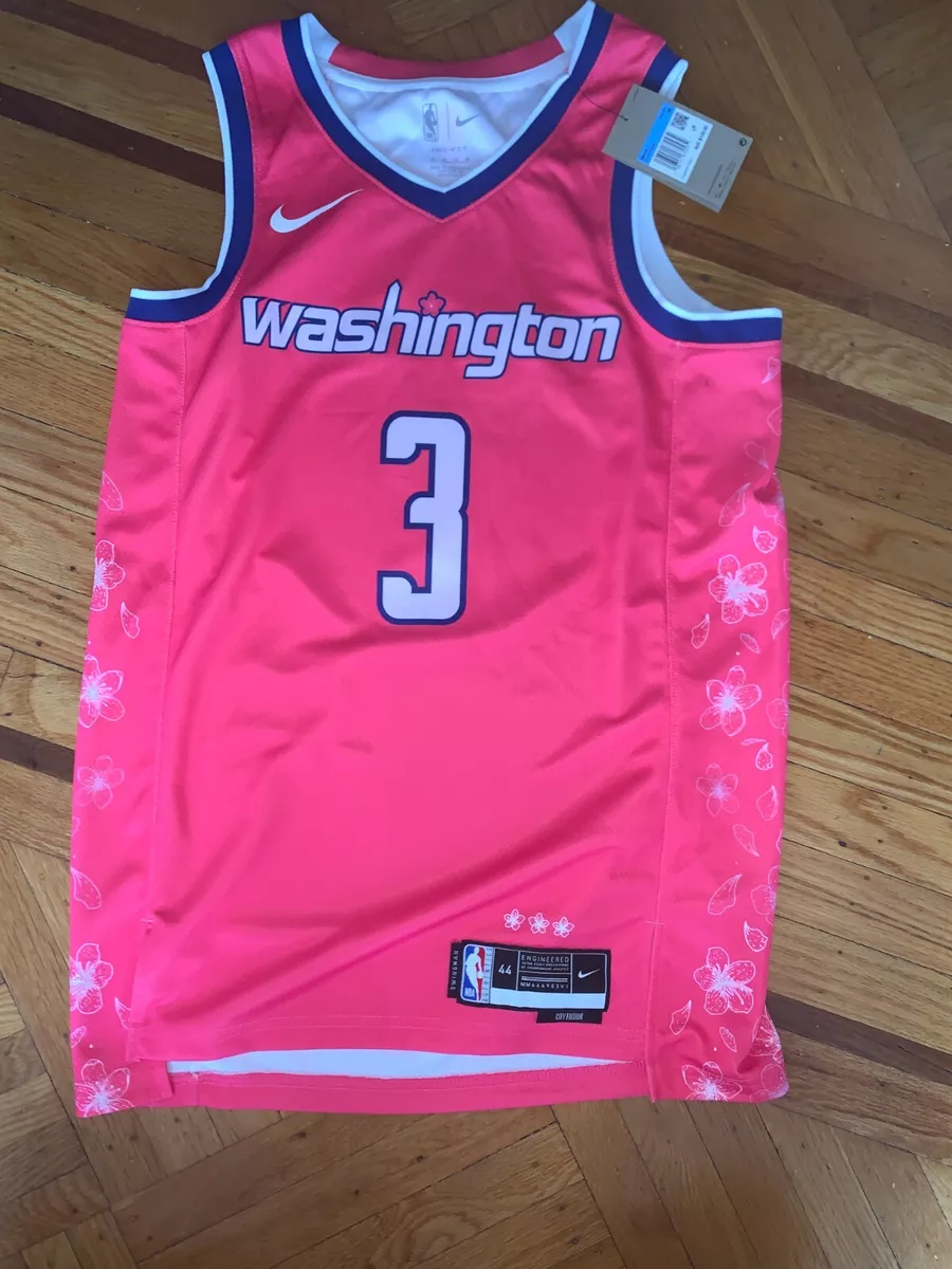 Nike Men Washington Wizards Bradley Beal #3 Pink 2022-23 NBA