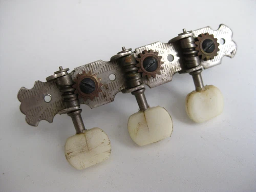 Vintage Balalaika Domra Geared Tuners Set for Project Upgrade