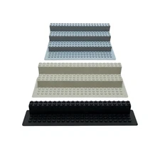 Brick Figure Stand (Minifigure) - 3 Sizes, 30 Colors (Various Shown)